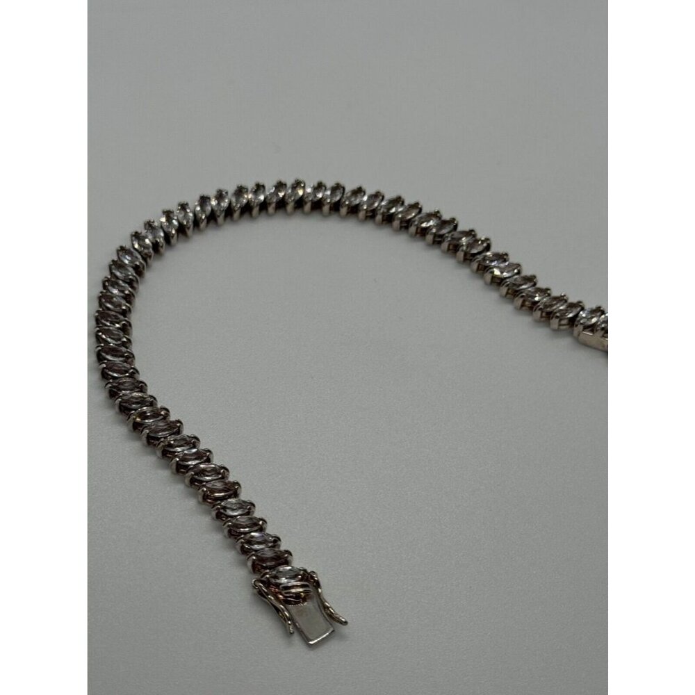 925 STERLING SILVER  TOURMALINES BRACELET